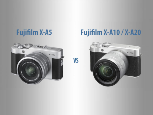 Fujifilm X-A5 vs. X-A10 / X-A20 – The 10 Main Differences