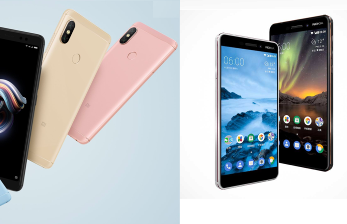Bang-For-The-Buck Mid-Range Quick Comparison: Xiaomi Redmi Note 5 Pro Vs. Nokia 6 (2018)