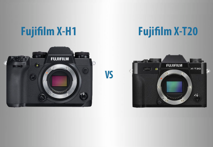 Fujifilm X-H1 vs X-T20 – The 10 Main Differences