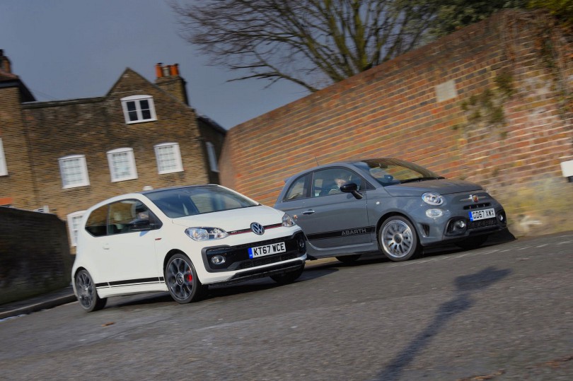 New Volkswagen Up GTI vs Abarth 595 Comparison