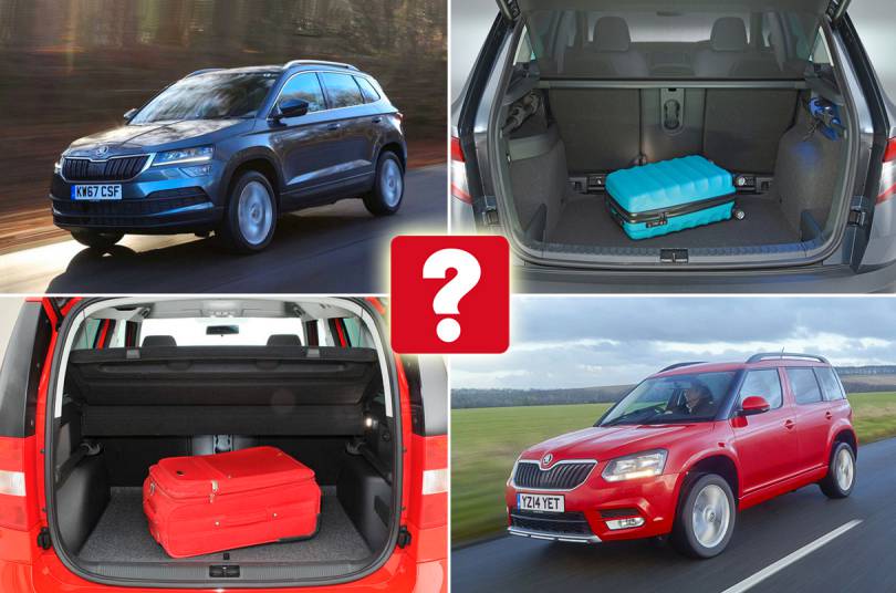 New Skoda Karoq vs Skoda Yeti Comparison