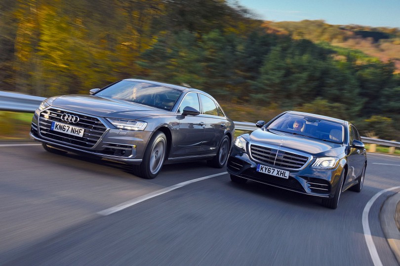 New Audi A8 vs Mercedes S-Class Comparison