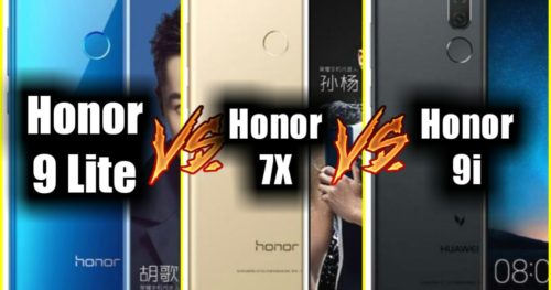 Honor 9 Lite vs Honor 7X vs Honor 9i: The brothers fight it out