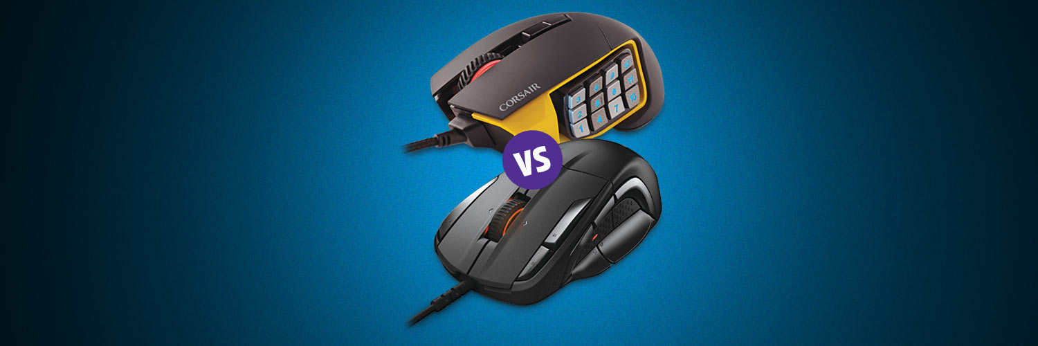 Comparison: Corsair Scimitar Pro RGB vs. SteelSeries Rival 500