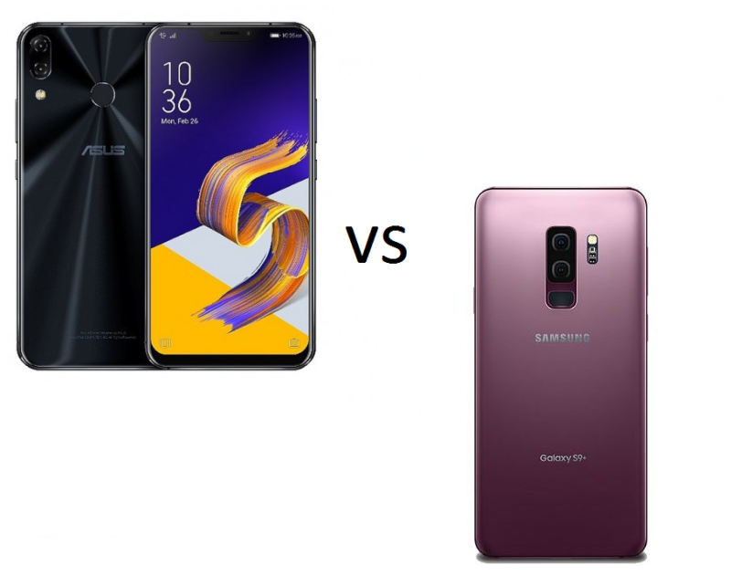 ASUS ZenFone 5Z vs Samsung Galaxy S9+ Specs Comparison