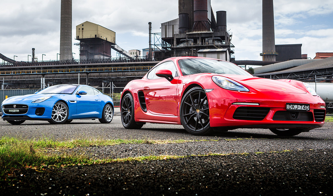 2018 Jaguar F-Type 2.0 auto v Porsche 718 Cayman PDK Comparison