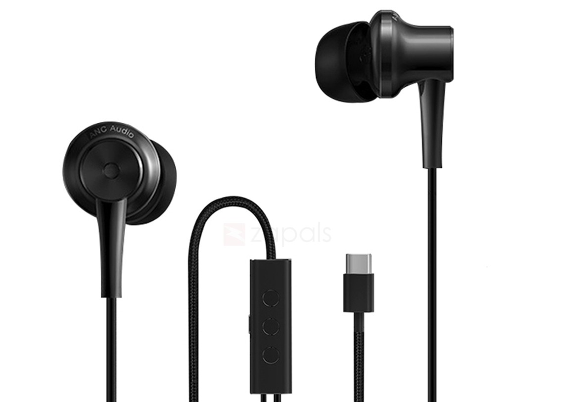 mi noise cancelling type c earphones