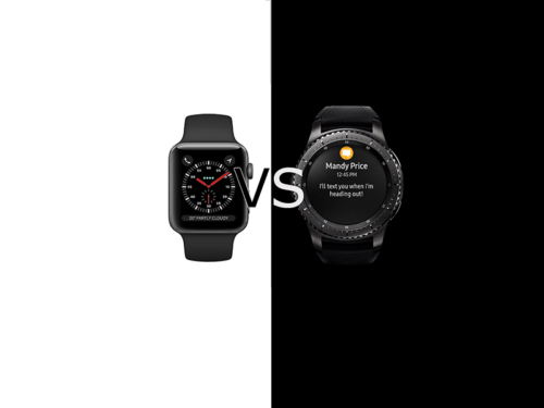 Apple Watch 3 vs Samsung Gear S3 Frontier Comparison