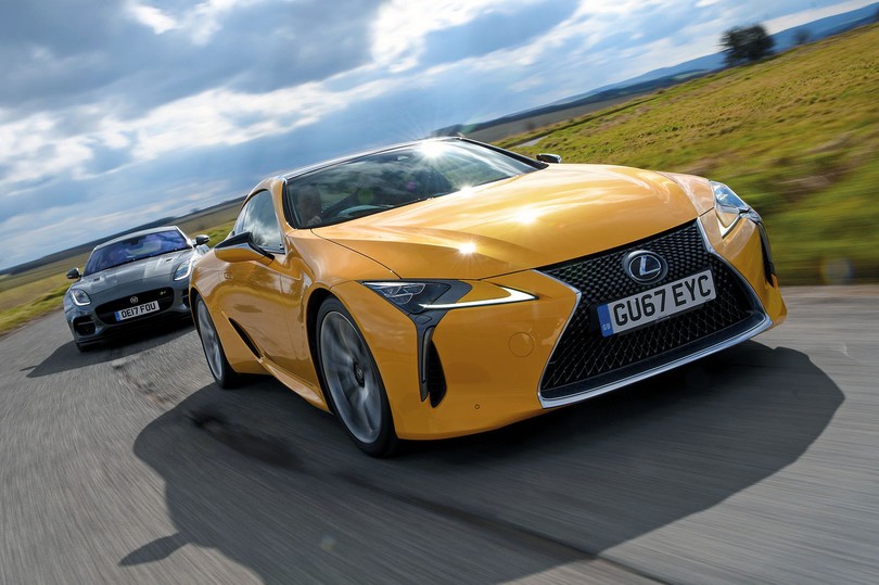 New Lexus LC vs Jaguar F-Type Comparison