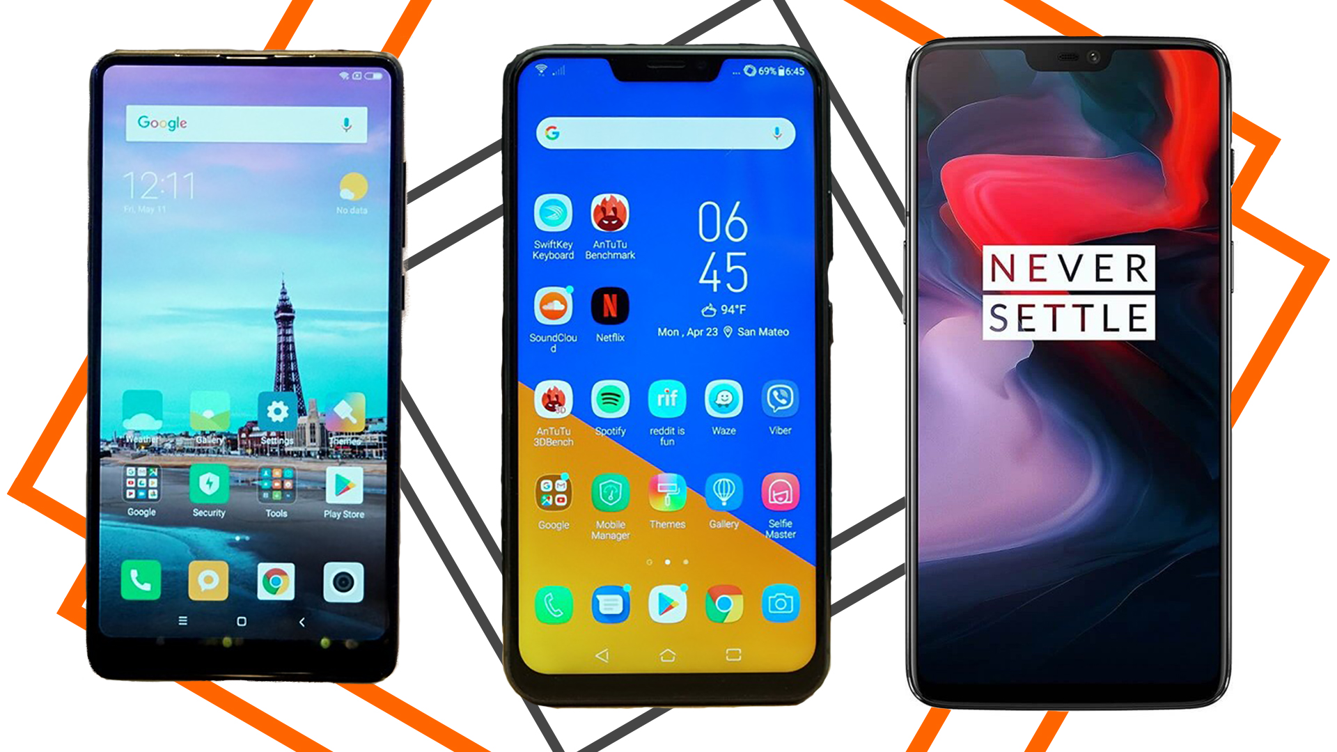 Affordable Flagship Comparo: OnePlus 6 VS ASUS ZenFone 5z VS Xiaomi Mi Mix 2s