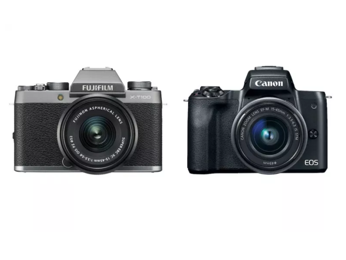 Fujifilm X-T100 vs Canon M50 – Comparison