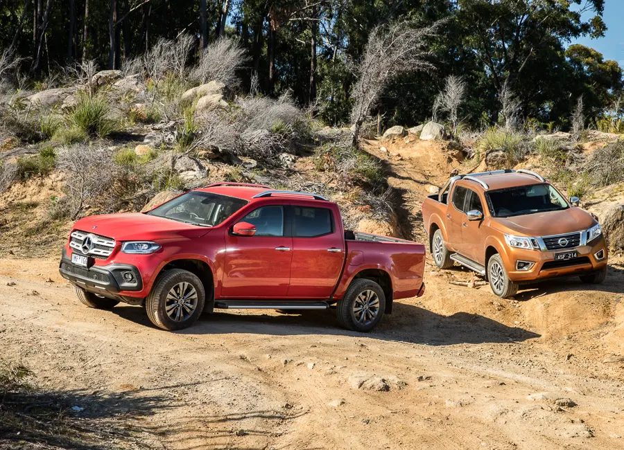 2018 Mercedes-Benz X 250d PROGRESSIVE v 2018 Nissan Navara ST-X Comparison