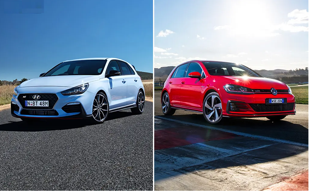 Hot hatch war heats up: 2019 VW Golf GTI v Hyundai i30 N