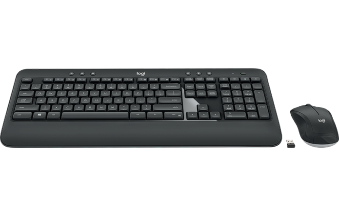 Logitech MK540 Advanced wireless keyboard and mouse review: Snappy typing, no noise