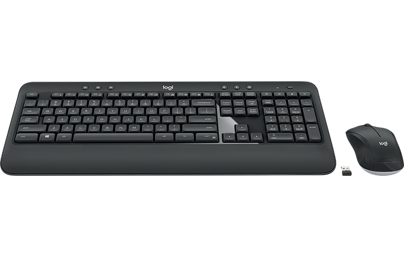 Logitech MK540 Advanced wireless keyboard and mouse review: Snappy typing, no noise