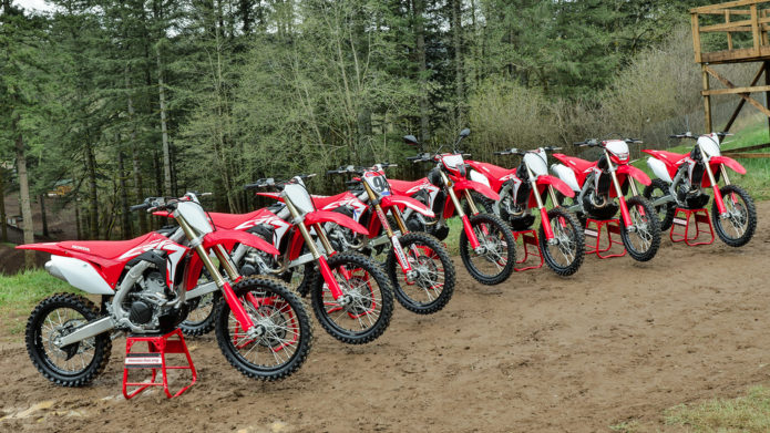 2019 Honda CRF Off-Road, Motocross And Dual-Sport Model Line First Look Review