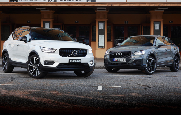 2018 Audi Q2 v Volvo XC40 Comparison : Two small, chic luxury crossovers out of Europe duke it out