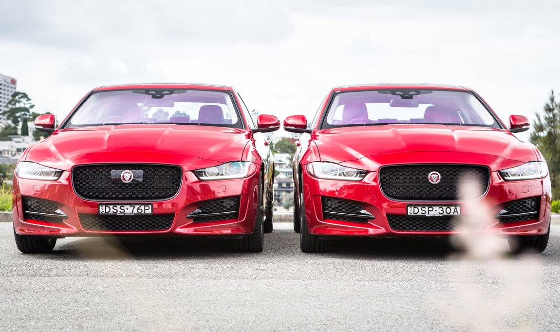 2018 Jaguar XE 25t R-Sport v Jaguar XE 20d R-Sport comparison