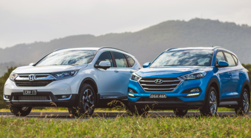 2018 Honda CR-V VTi-S v Hyundai Tucson Active X comparison