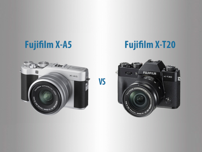 Fujifilm X-A5 vs X-T20 – The 10 Main Differences