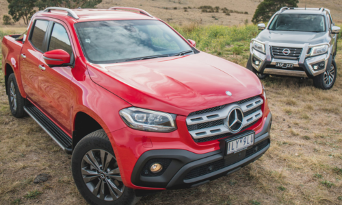 Mercedes-Benz X250d Progressive v Nissan Navara ST-X comparison