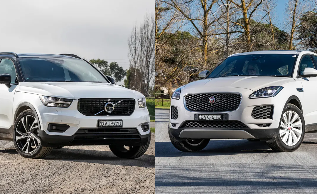 Jaguar E-PACE S P250 v Volvo XC40 T5 R-Design Launch Edition Comparison