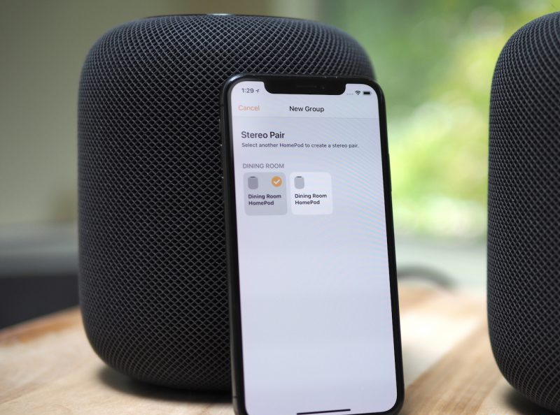 Apple HomePod stereo pairing Handson