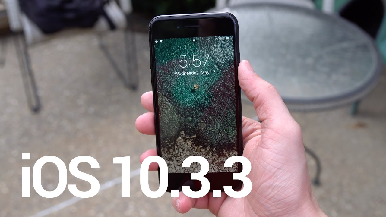 5 Things to Know About the iOS 10.3.3 Update