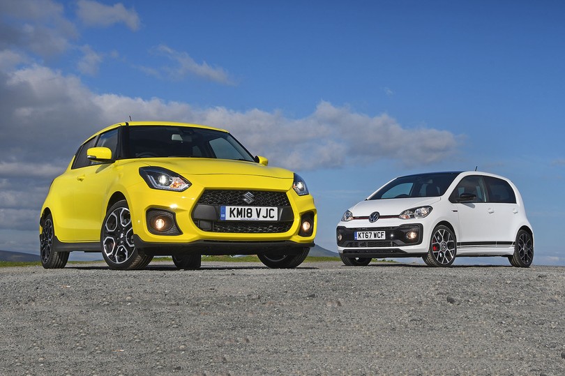 New Suzuki Swift Sport vs Volkswagen Up GTI