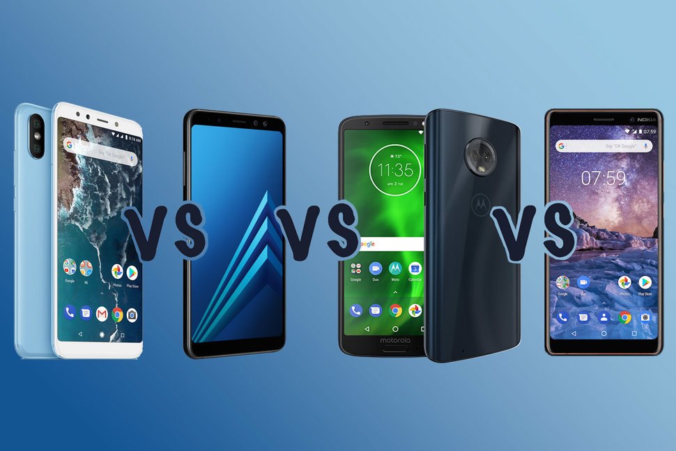 Xiaomi Mi A2 vs Samsung A8 vs Moto G6 vs Nokia 7 Plus: Which is best ...