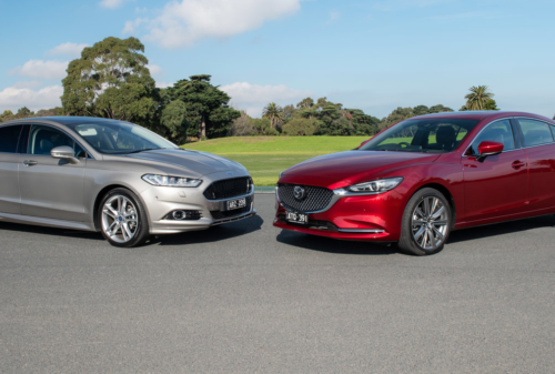 2018 Ford Mondeo Titanium EcoBoost v Mazda 6 Atenza turbo comparison