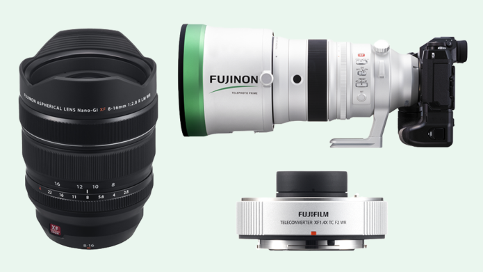 Fujifilm announces XF 8-16mm f/2.8, XF 200mm f/2 and three new additions to its XF lens roadmap