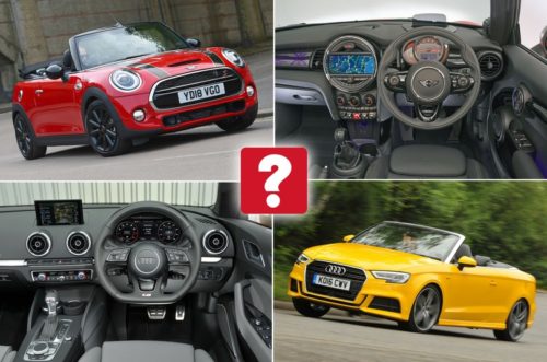New Mini Convertible vs used Audi A3 Cabriolet: which is best?