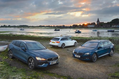 New Volvo V60 vs Audi A4 Avant vs Skoda Superb Estate Comparison