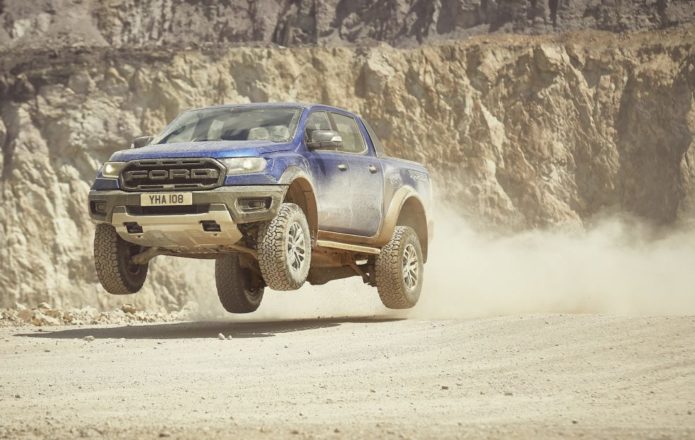 The Ford Ranger Raptor just made its beastly Euro-spec debut