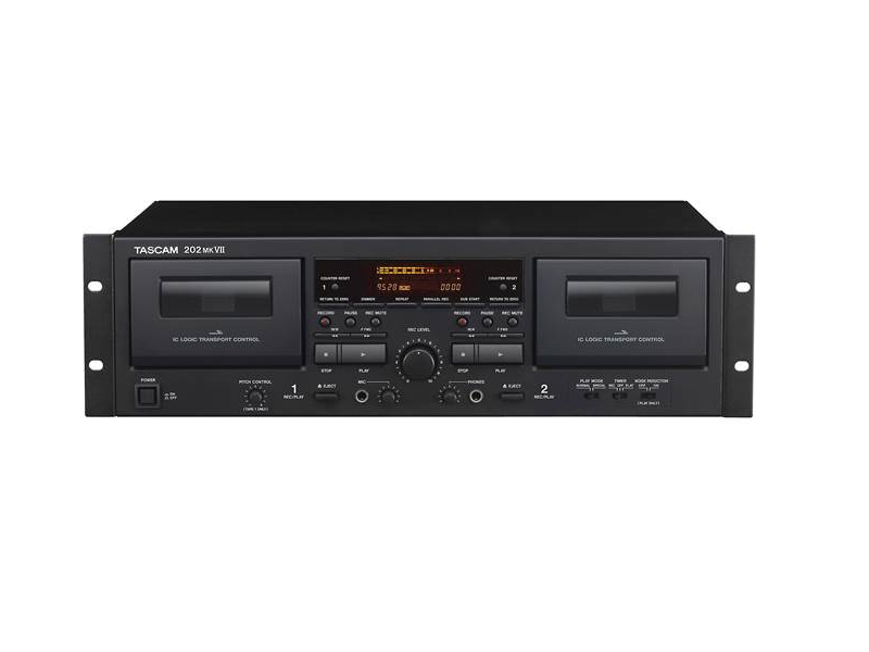 TASCAM 202MKVII dual cassette deck review A highquality, but pricey