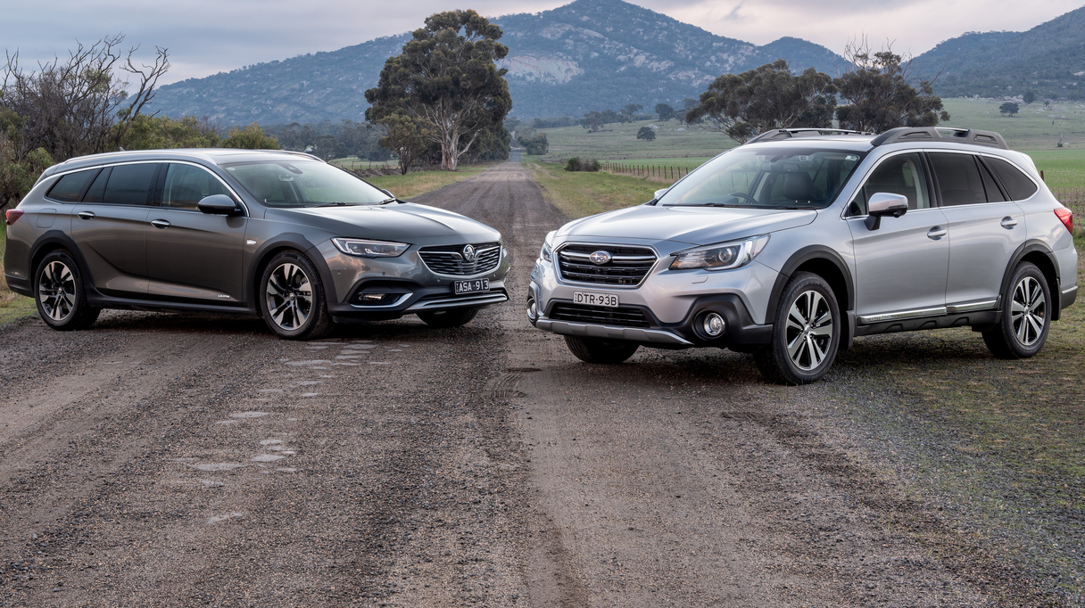 2018 Holden Calais-V Tourer v Subaru Outback 3.6R Comparison