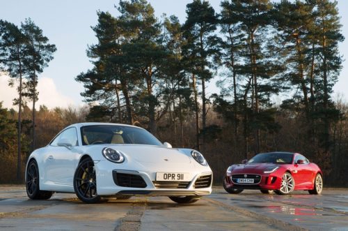 Jaguar F-Type vs Porsche 911 : Used Test Comparison