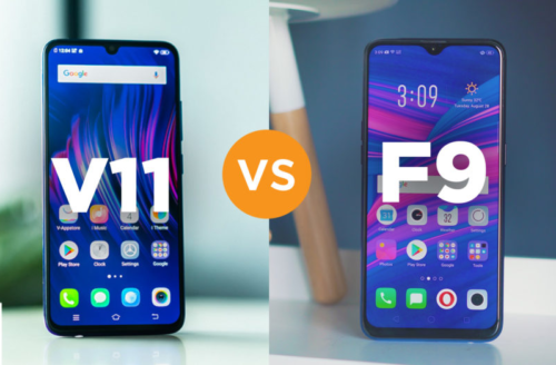 VIVO V11 vs OPPO F9 specs comparison