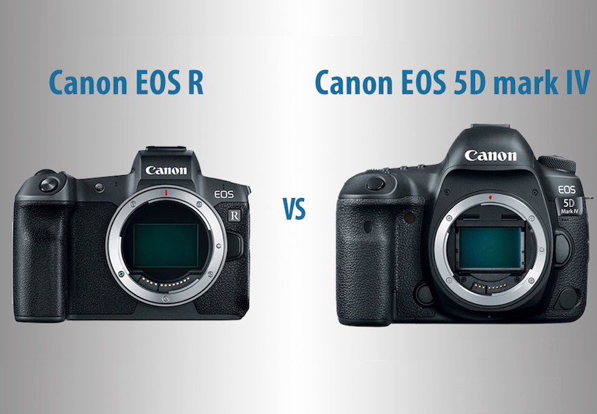 Canon EOS R vs 5D mark IV - The 10 Main Differences. 