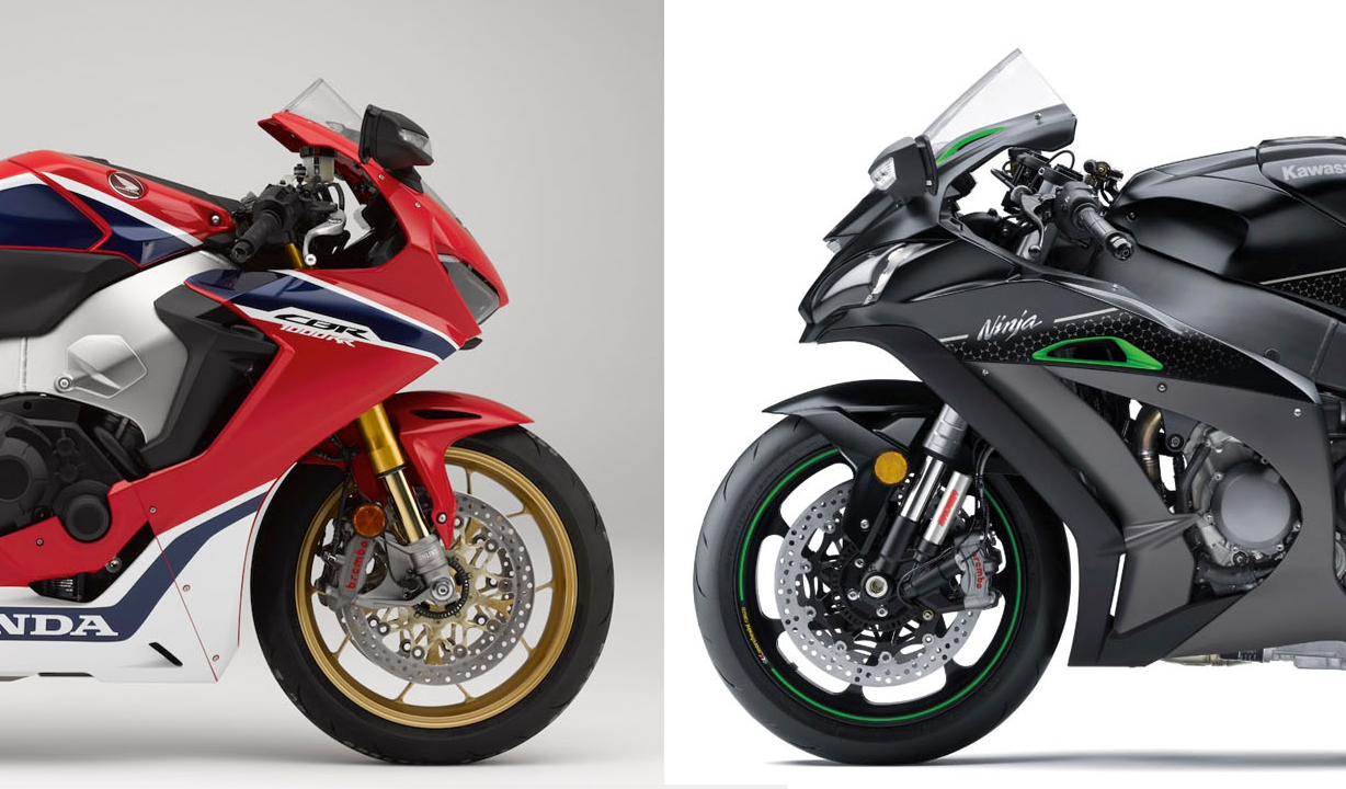 2018 Honda CBR1000RR SP vs. 2018 Kawasaki Ninja ZX-10R SE - Superbike ...