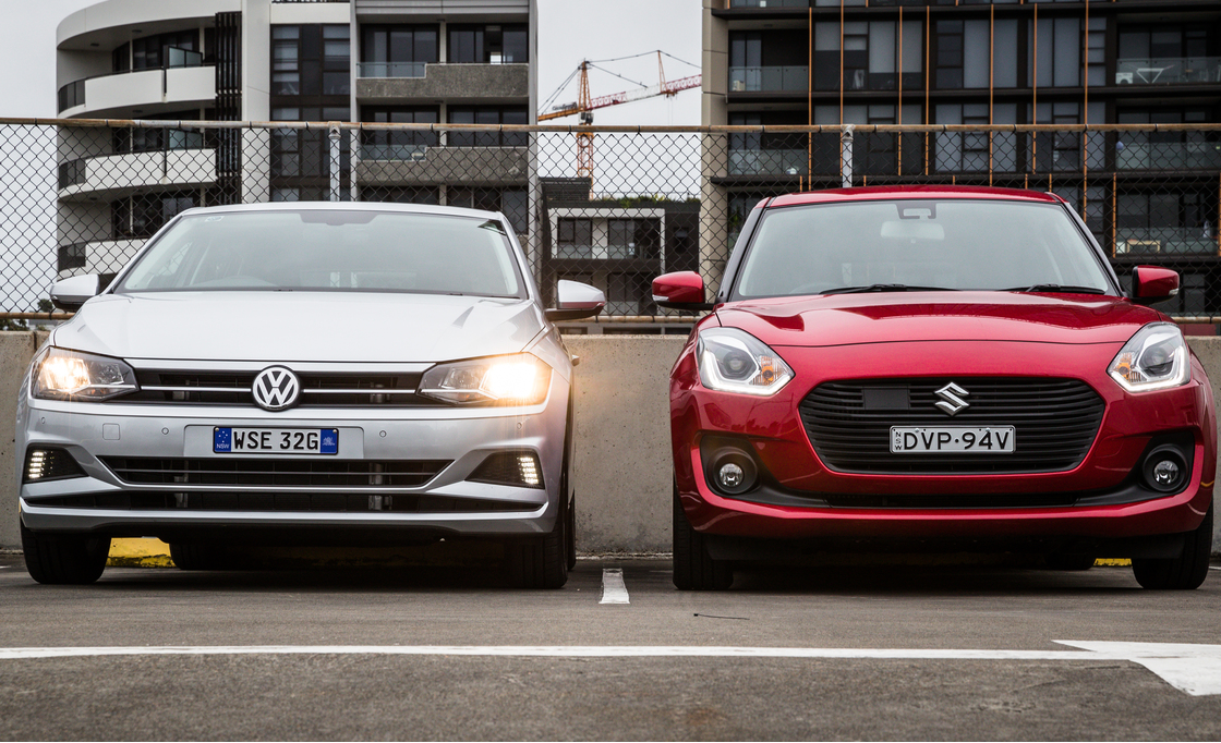 2018 Volkswagen Polo 85TSI Comfortline v Suzuki Swift GLX Turbo