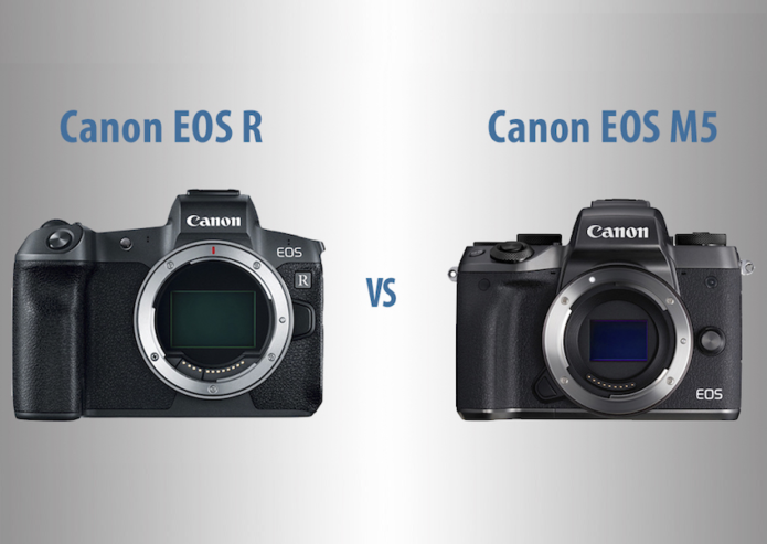 Canon EOS R vs EOS M5 – The 10 Main Differences