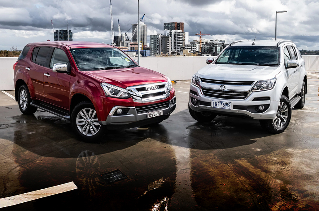 2018 Holden Trailblazer LTZ v Isuzu MU-X LS-U comparison
