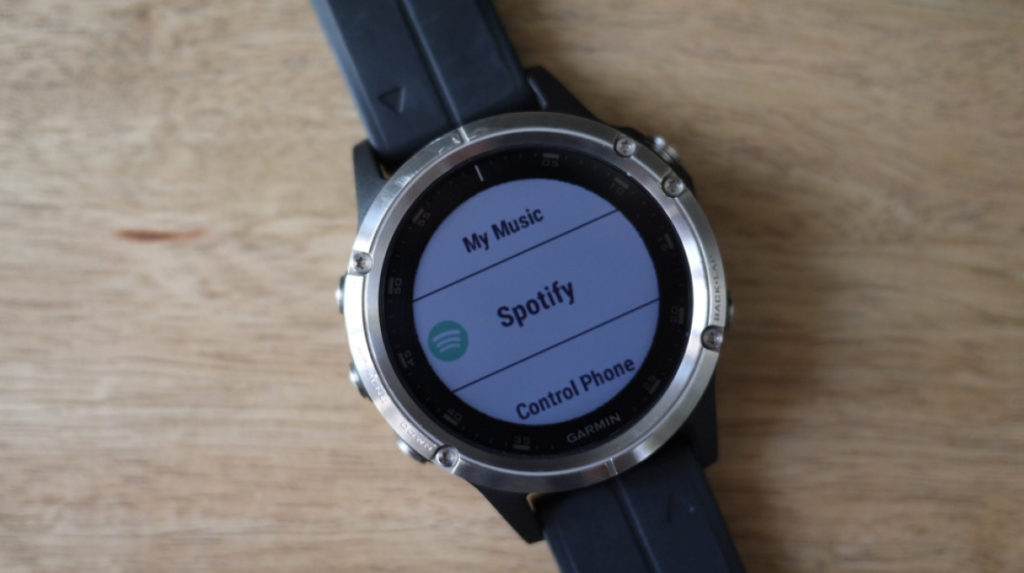 what garmin watches have spotify