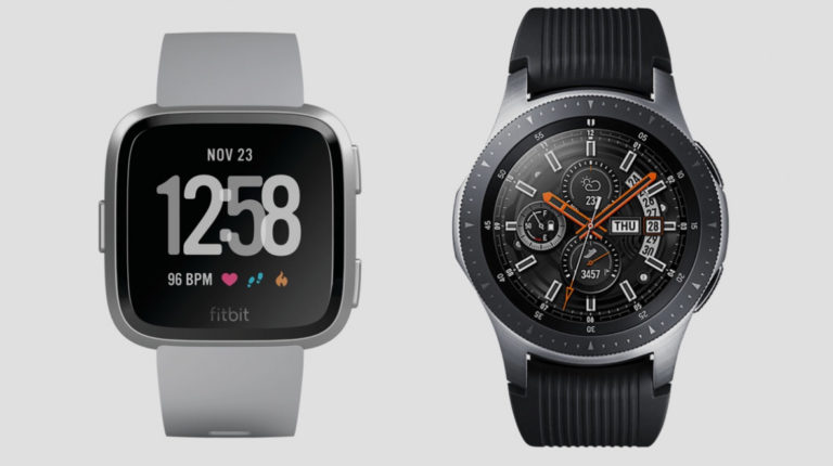 fitbit versa vs samsung galaxy smartwatch