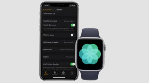 How to use the Apple Watch Breathe app