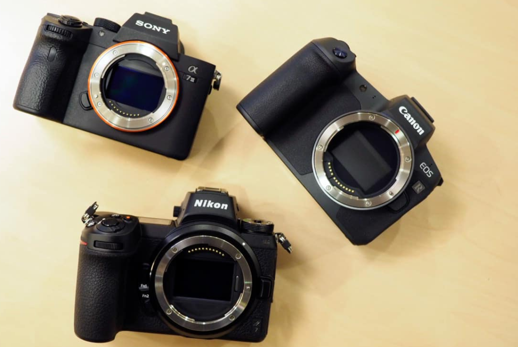 Canon Eos R Vs Nikon Z7 Vs Sony A7 Iii Side By Side Comparison 1899