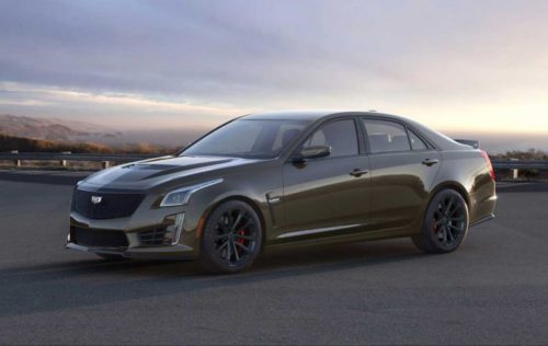 2019 Pedestal Edition ATS-V Coupe and CTS-V cars celebrate V series