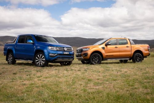 2018 Ford Ranger Wildtrak Biturbo v Volkswagen Amarok TDI 580 Ultimate Comparison